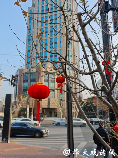 新民目击 | 申城街头换新装 璀璨华灯迎新年